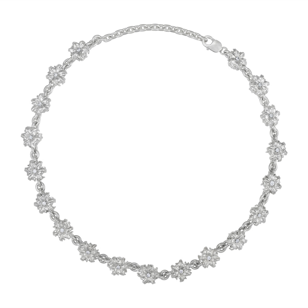 BULLET FLOWER DIAMOND CHAIN