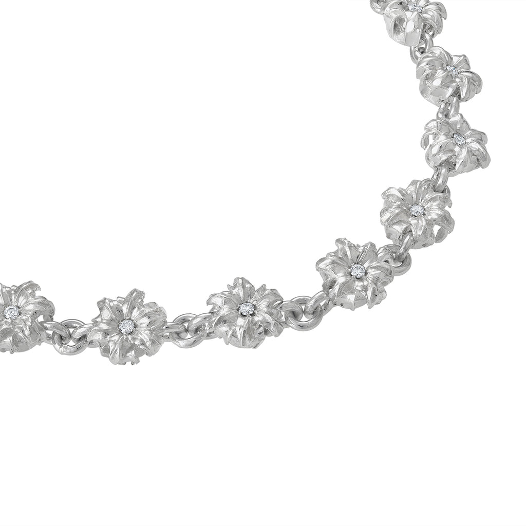 BULLET FLOWER DIAMOND CHAIN
