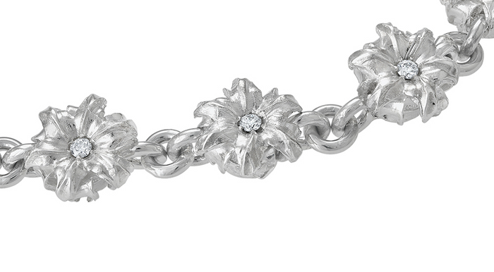 BULLET FLOWER DIAMOND CHAIN