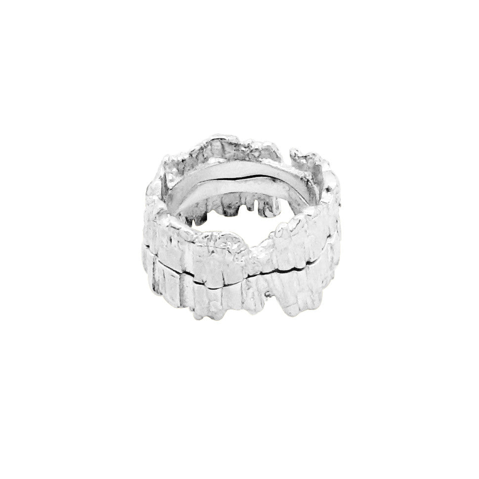 STRIKE Split Ring Silver